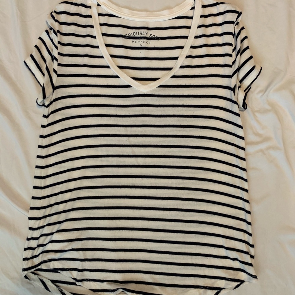 striped soft shirt